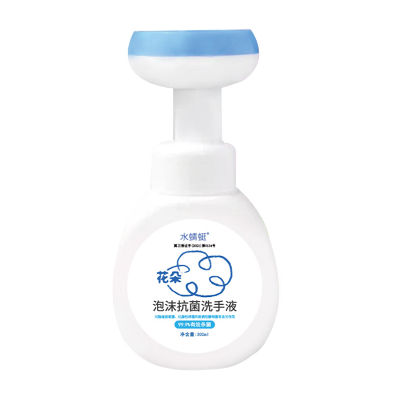 300ml Bubble Hand Sanitizer Factory Oemodm Oem Custom Disinfection Flower Foam Antibacterial Hand Sanitizer