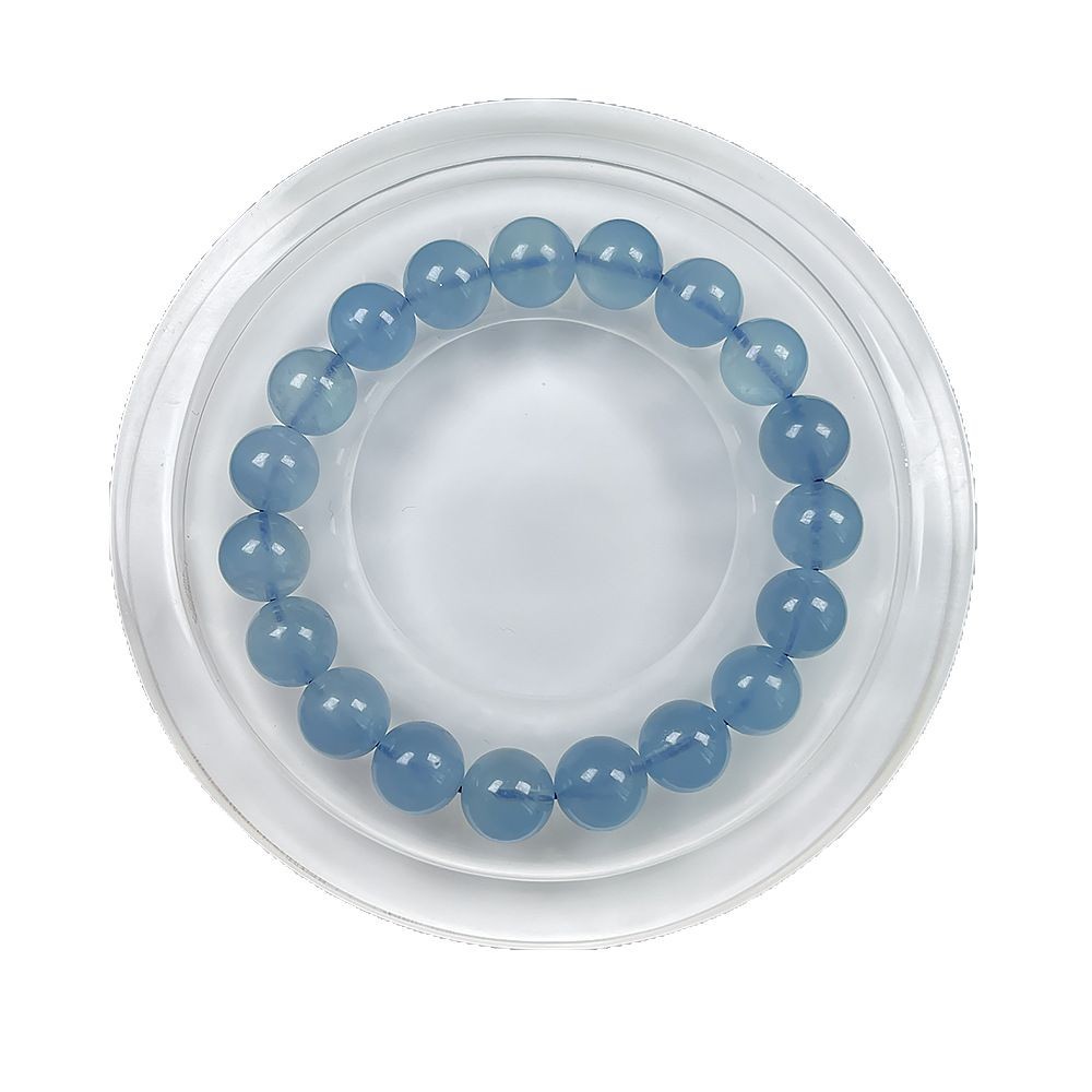 Huiying Jewelry Natural White Crystal Pink Crystal Bracelet for Women Aquamarine Green Ghost Amethyst Bracelet for Men Wholesale