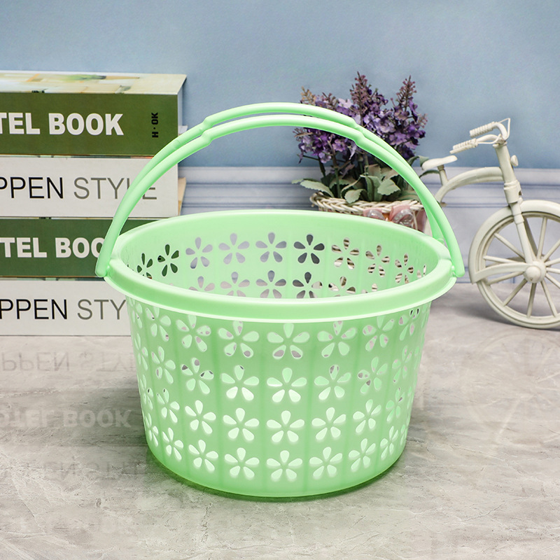 small size Hollow Plastic Portable Storage Basket Orchard Fruit Picking Basket Colorful Bayberry Basket Strawberry Basket Cherry Basket