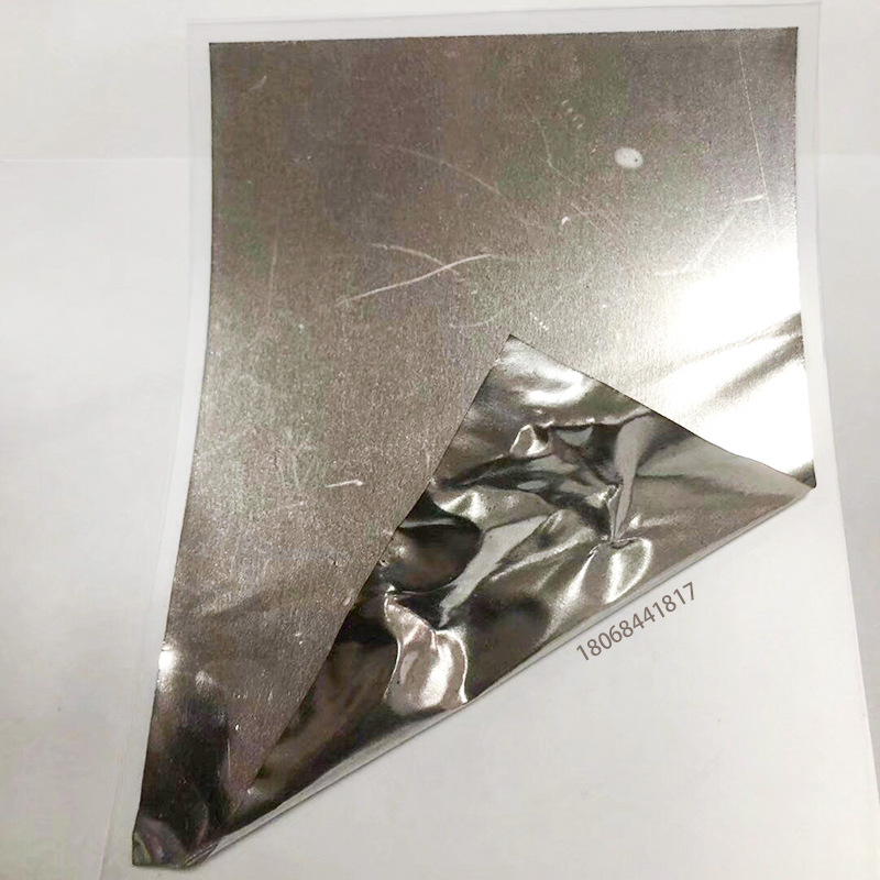 Indium High Purity Indium Sheet Indium Foil Pure Indium Plate Indium Ring Indium Wire Indium Granule Indium Block In99.995% 0.03mm Thick Indium Foil