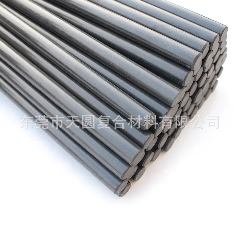 Carbon Fiber Rod Multi-Specification Customized Carbon Fiber Tube Carbon Fiber Rod High Strength Solid Carbon Rod Carbon Fiber Rod