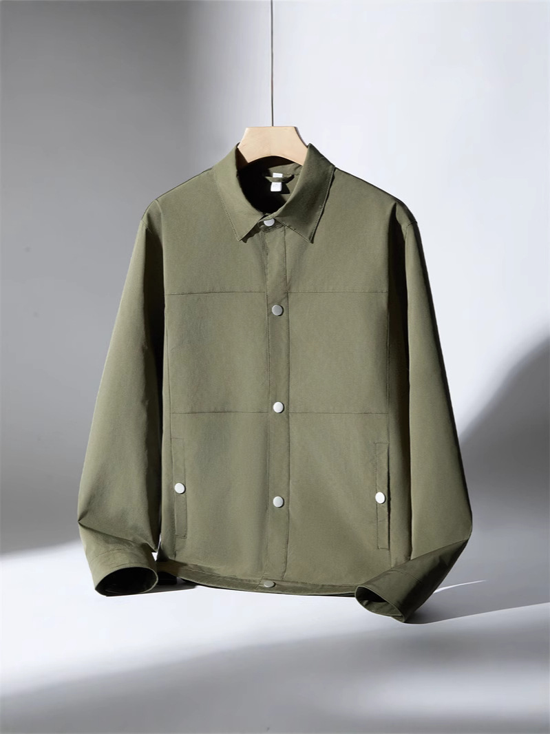 Jacket Men's 2025 New Spring and Autumn plus size Loose Jacket Fashion Brand Laps Business Casual Sports Men's Top