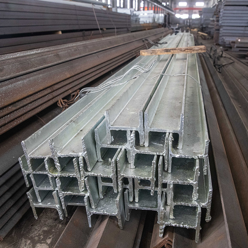 Factory supply galvanized I-steel cuttable welded Q235B I-steel bridge construction steel