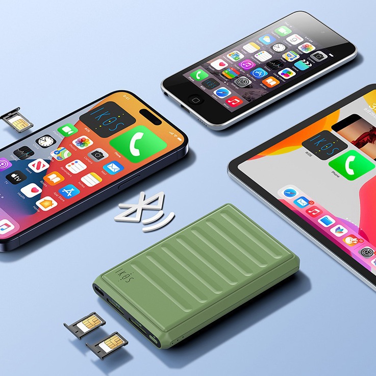 Для Apple Skin iPhone Edition, двойная карта, двойной режим K7, Bluetooth субкарта, 4G, двойное дележ, Ikos, портативный, уличный, тонкий