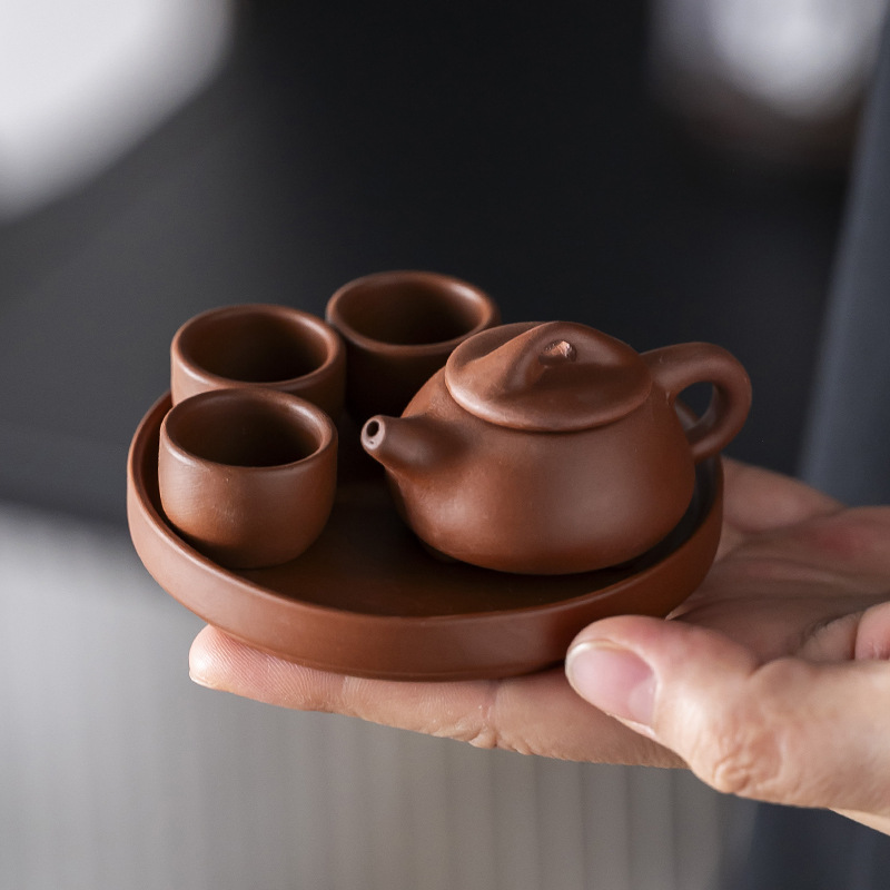 Детский чайный набор, мини-чайник, аксессуары для чайного стола