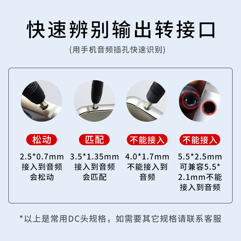 5V2A Chinese Standard 3C Certified Power Adapter Mobile Hard Drive External Optical Drive Monitoring Led Light Strip Set-Top Box