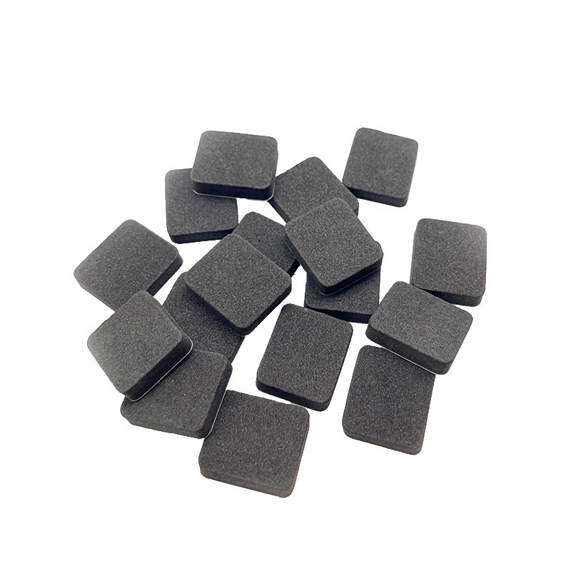 Factory customized special-shaped eva sponge foam grain black foam strip white sponge foot eva sponge sticker