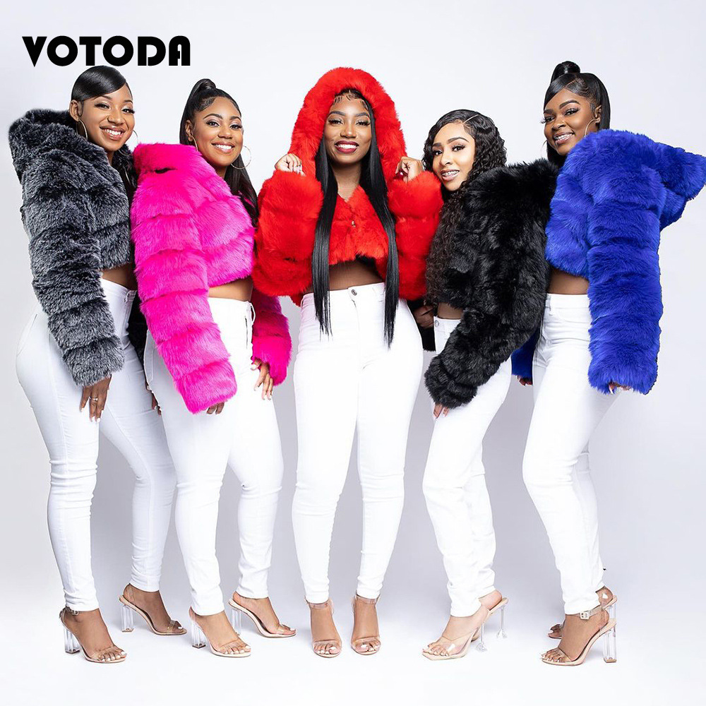 New imitation fur coat coat European and American fashion imitation fur factory wholesale Haining imitation fur fashion Joker