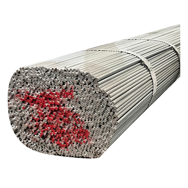 Manufacturer Wholesale Q235B Hot-Dip Galvanized Solid Round Steel 10mm Grounding Round Steel Rail Transit Steel Rod