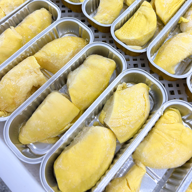 Thai Golden Pillow Frozen Durian Original Flavored Grilled Durian Internet Celebrity Small Gold Bars Economical Stall Group Buying and Pickup Sf Express