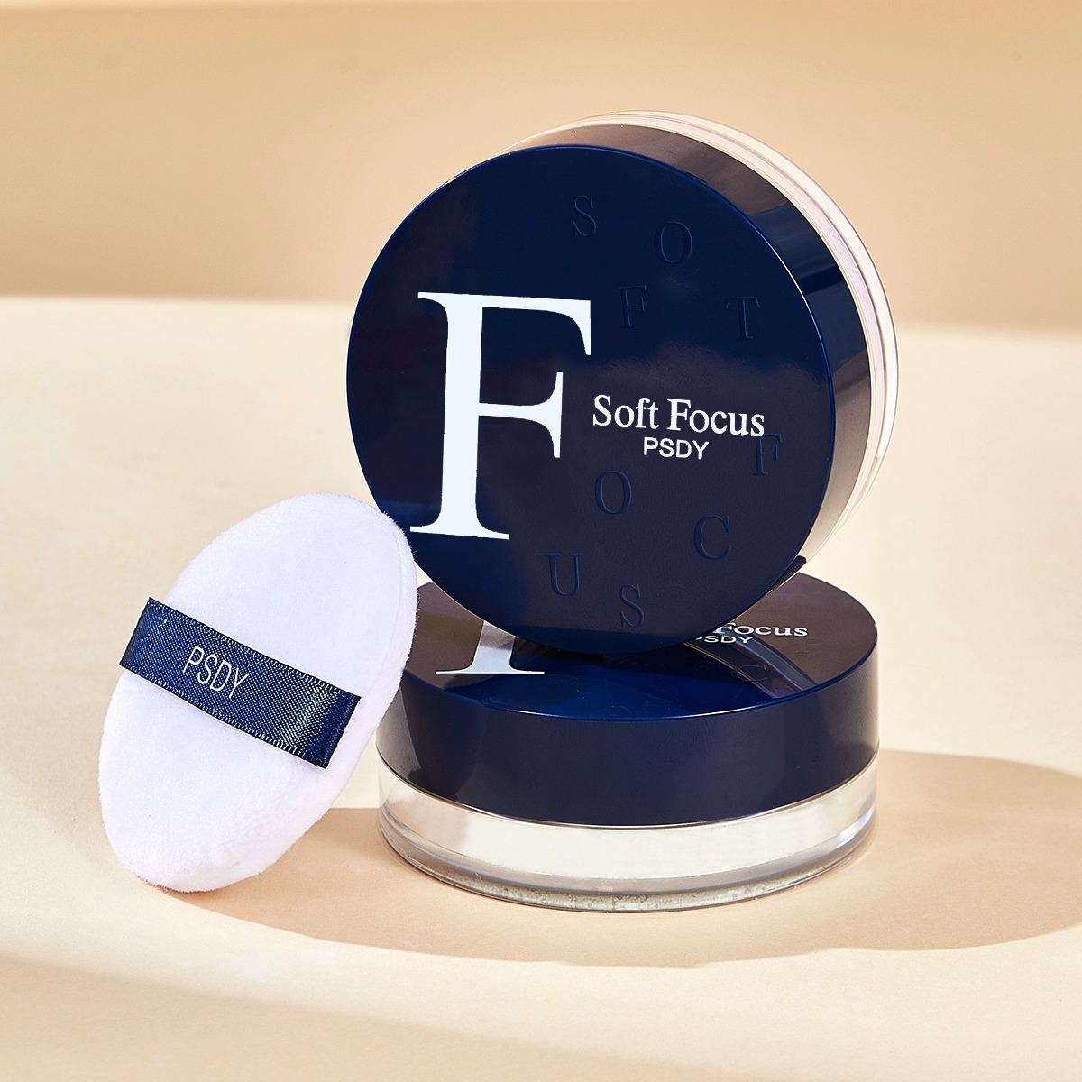 PSDY feather soft plain makeup loose powder waterproof sweat-proof oil-control long-lasting non-makeup honey powder matte skin-grinding plain makeup