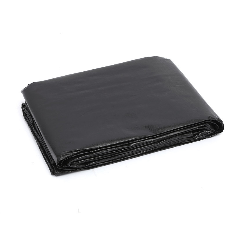 Waterproof Black Tarpaulin Roll 90g 120g 130g 180g 190g