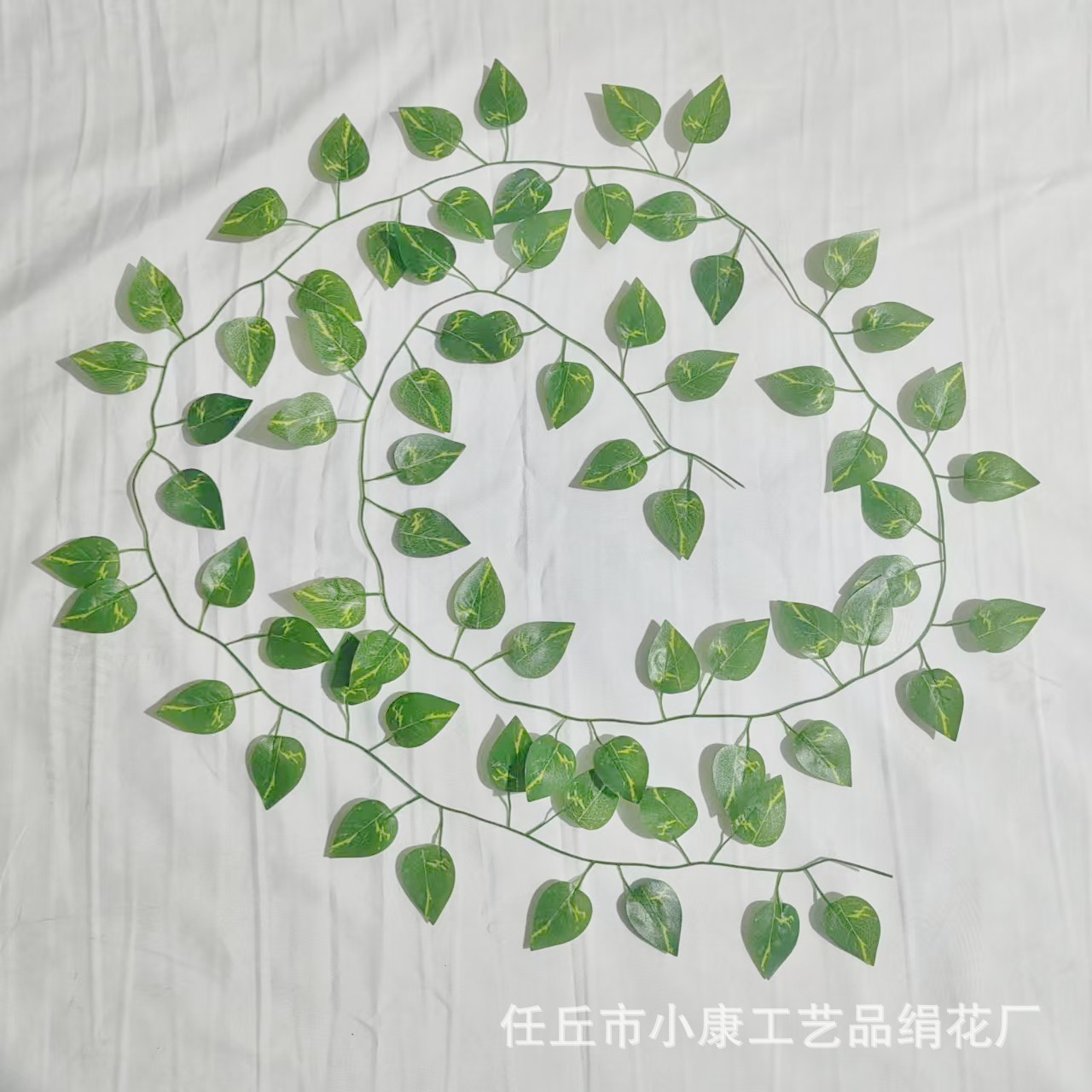 Simulation rattan 72 leaf sweet potato green rose leaf cross-border ivy false leaf grape creeper winding rattan man wholesale