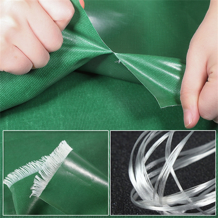 Factory wholesale waterproof sunscreen canvas pvc plastic-coated thickened anti-aging transport knife tarpaulin scraping cloth shade cloth
