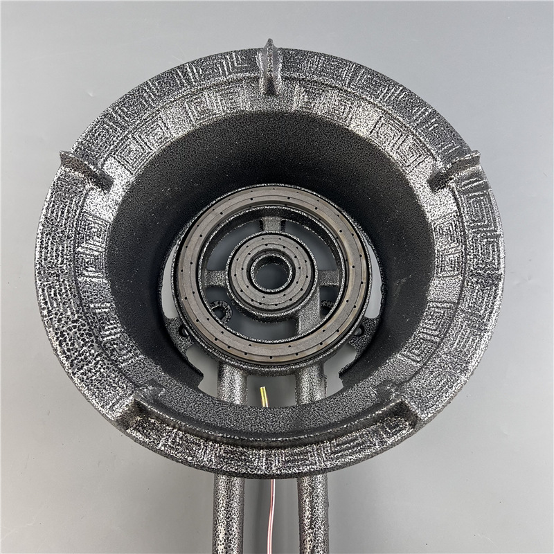 Medium Pressure Stove Double Tube Large Double Ignition Liquefied Gas Fierce Fire Stove Gas Stove Cast Iron Stove High Power Household