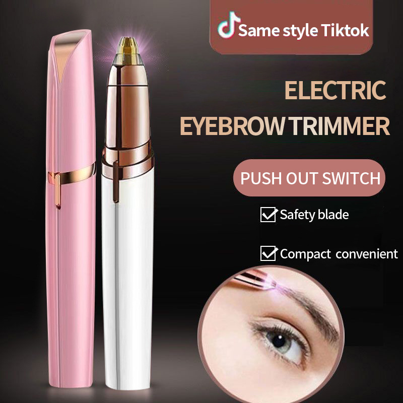 Electric Eyebrow Pen Knife Eyebrow Trimming Artifact Women's Automatic Eyebrow Scraping Instrument Beauty Trimmer Charging Shaving Instrument