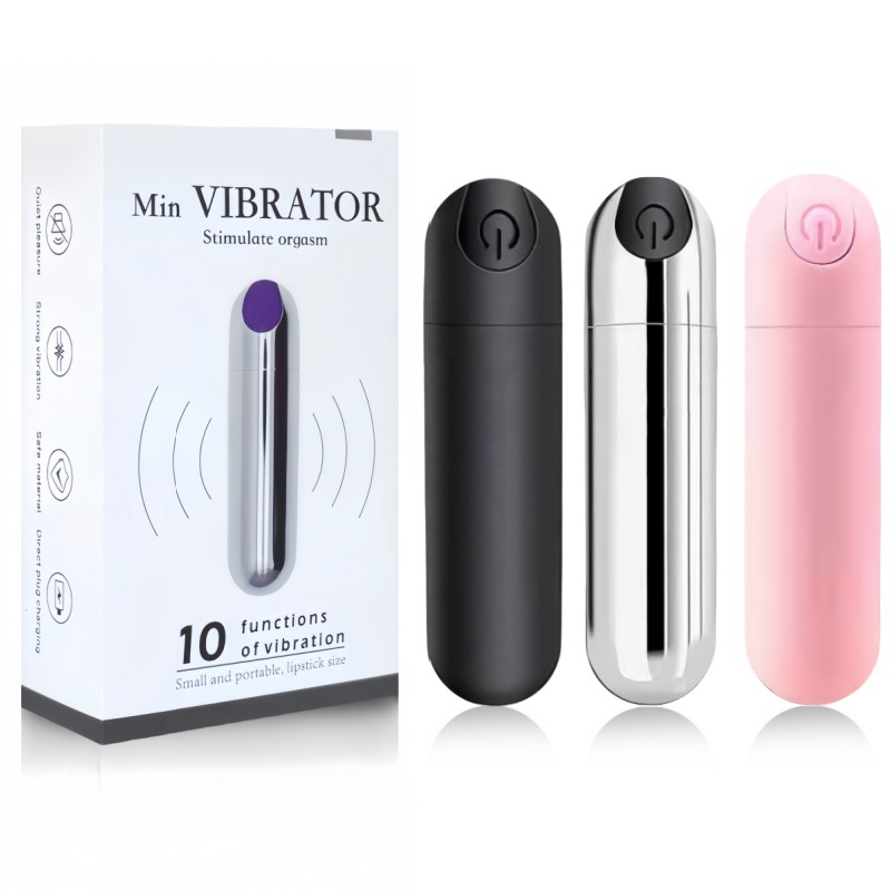 Foreign trade ten frequency female wireless jump egg charging strong shock bullet husband and wife flirting mini massager vibrator anal plug