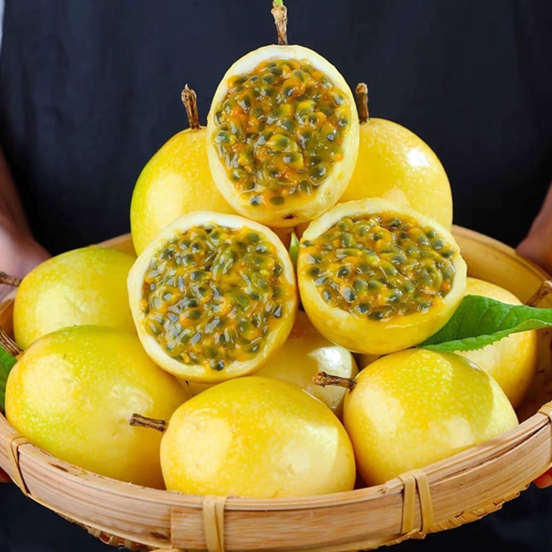 [Daily Recommendation] Guangxi Qinmi No. 9 Golden Passion Fruit Seasonal Whole Box Dropshipping Directly to E-Commerce
