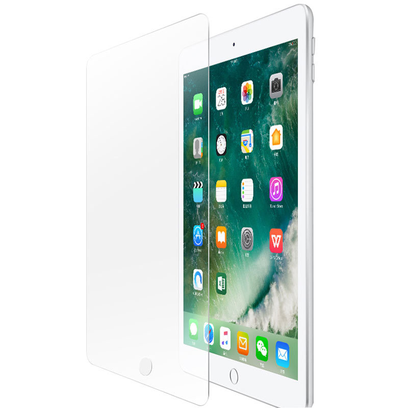 Flat Tempered Film for iPad 2025 Air Full Screen Pro HD iPad 10/9/5 Protective Film 2024