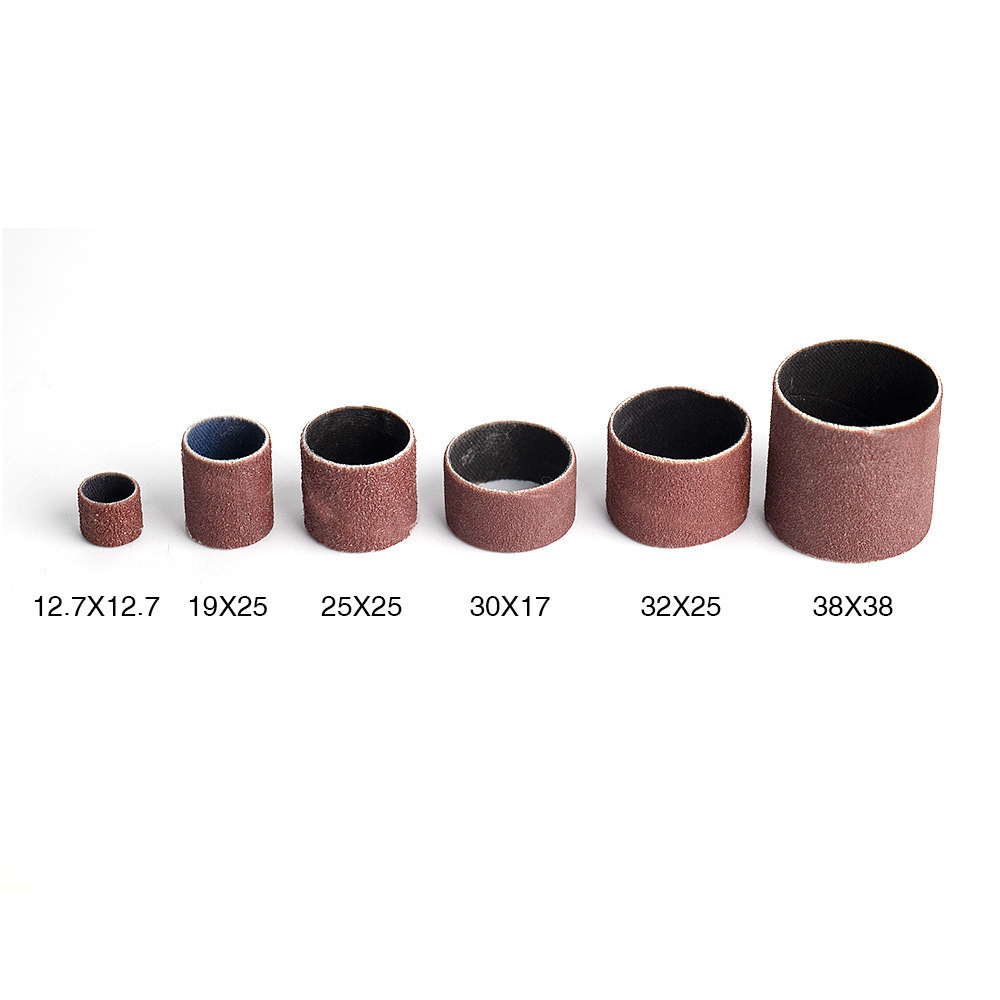 Industrial grinding sandpaper ring metal wood derusting jade walnut polishing sand ring paper polishing cloth ring