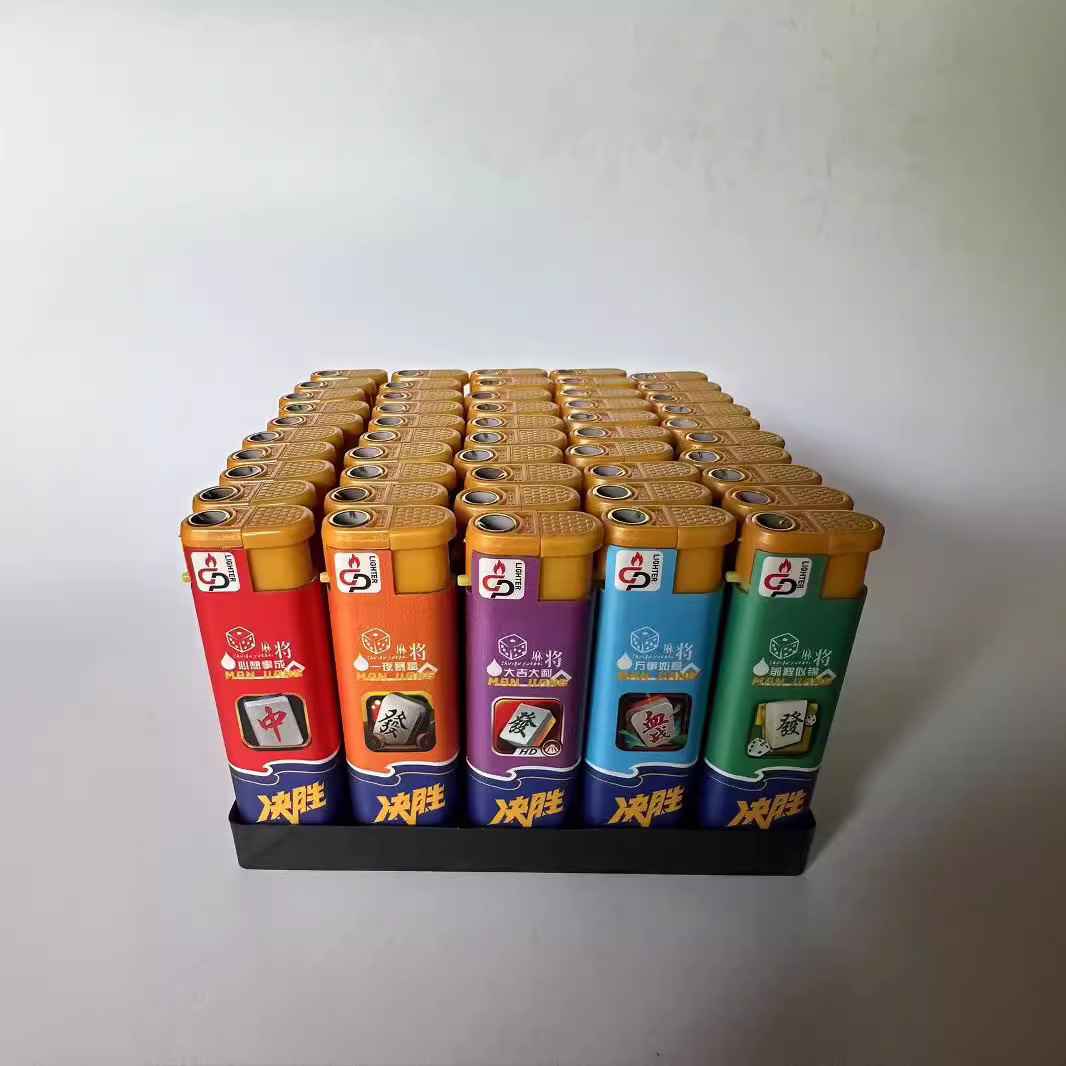 New Hong Kong brand 2026 direct windproof lighter manufacturers sell creative Jinbohong plastic windproof lighter