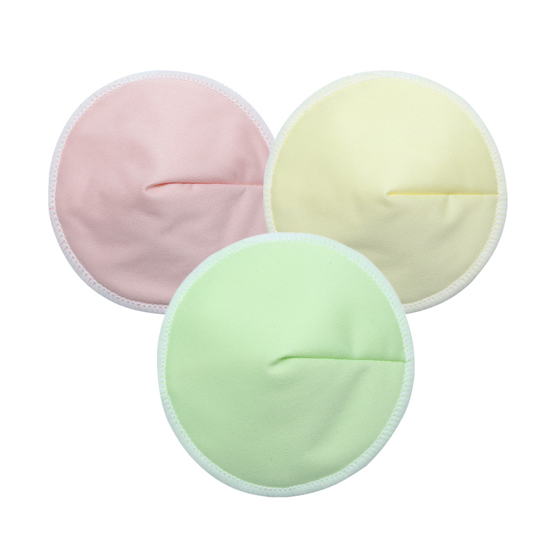 Three-layer bamboo fiber waterproof breathable three-dimensional breast pad explosion bowl-shaped breast pad washable spot direct supply