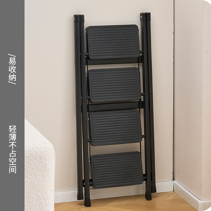 Ladder for Home Use, Folding Ladder, Indoor Stepladder, Portable Multifunctional Small Ladder, Telescopic Thickened Step Stool