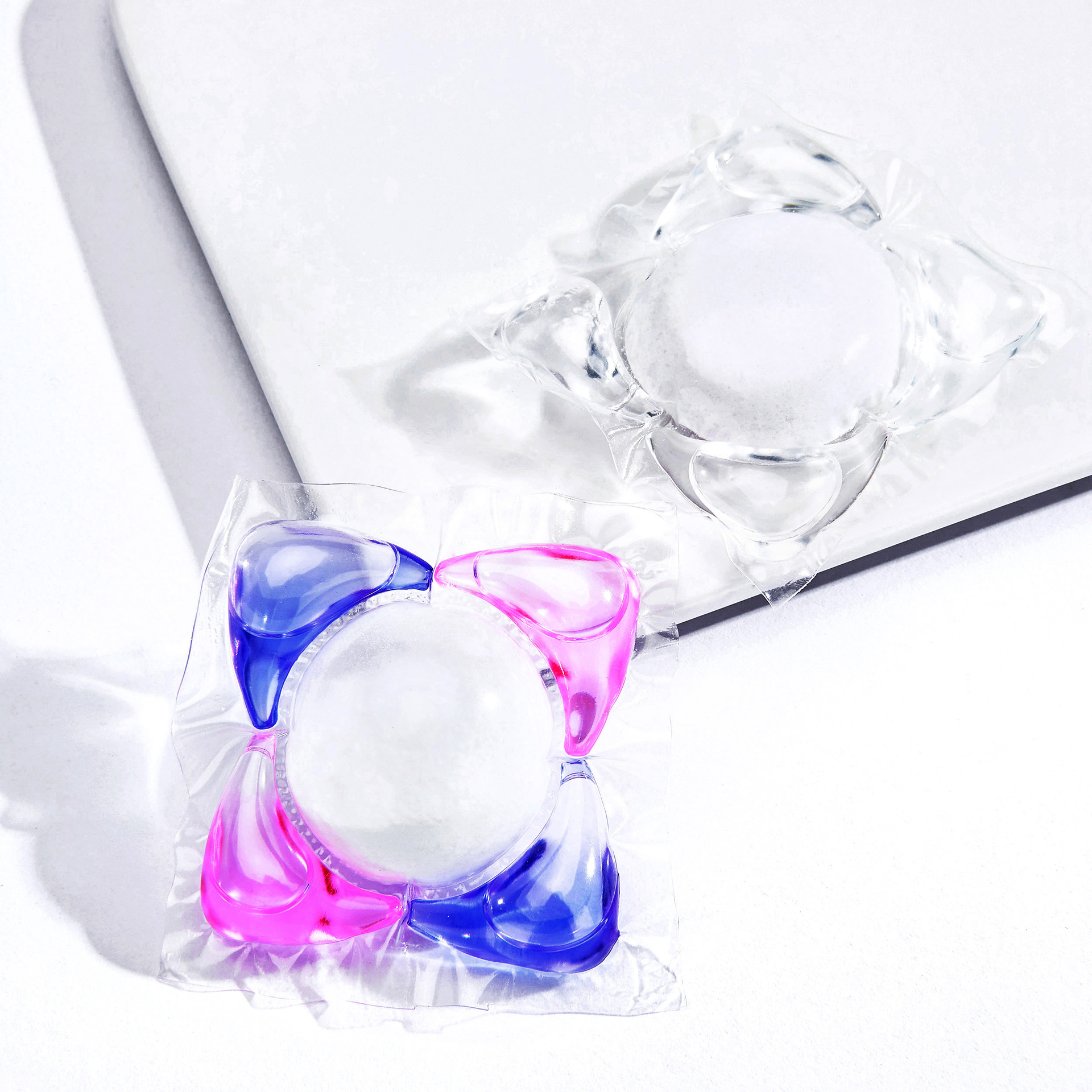 Five-chamber dishwashing gel beads dishwasher companion detergent dishwashing powder multi-effect in one fast dissolving oil stain sterilization