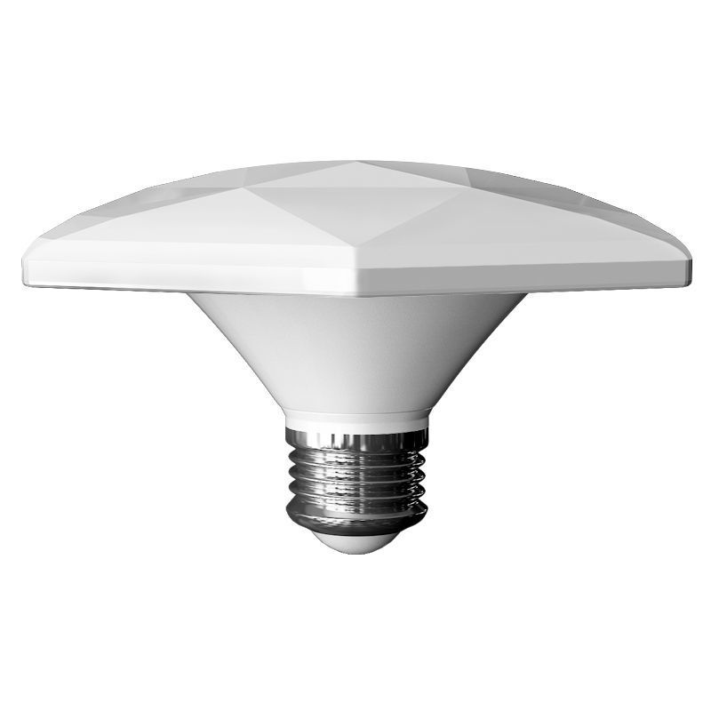 Hexagonal flying saucer lamp e27 screw head household living room factory super bright lighting table lamp bulb eye protection led bulb screw head