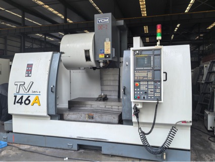 Yongjin 146A Machining Center Fanuc 200Fb System Bt40 Spindle 8000 Rpm Three-Axis Hard Rail
