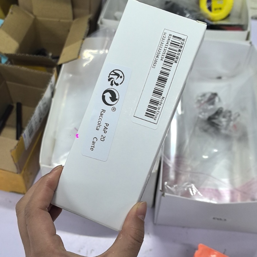 Xiyin Special Wood Yiwu in stock White Box Cross-border Small White Box Amazon Xiyin Special Wood Glasses Packaging Carton