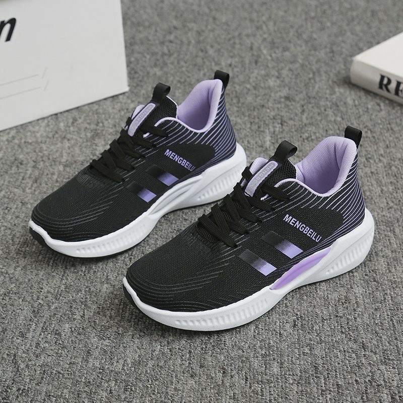 Spring and Autumn Maillard High Yan Value Campus Soft Bottom Low Heeled Super Soft Running Shoes Student sneaker Trend Foreign Trade Batch