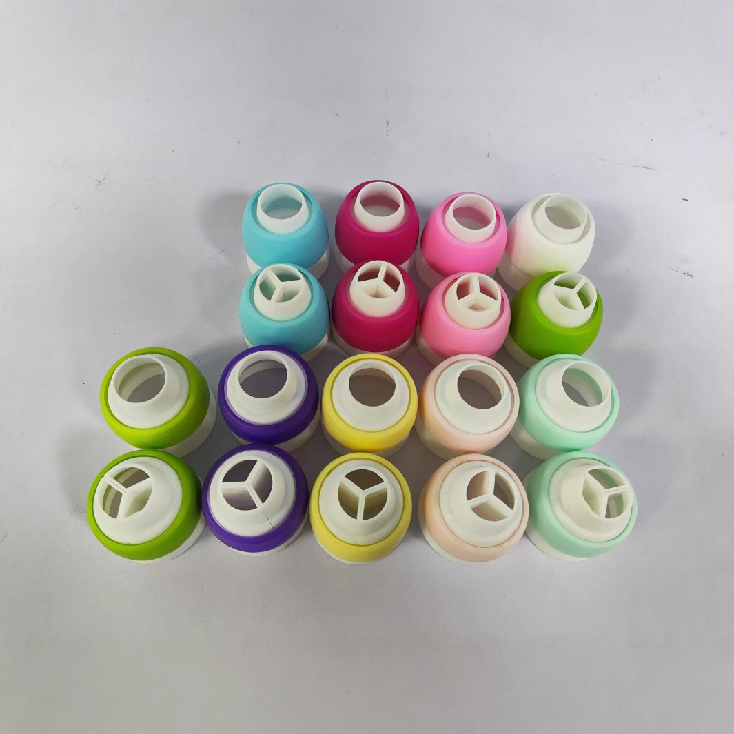 Torch Ball Converter Cream Russian Decorating Nozzle Converter Three-Color Three-Hole Single-Color Single-Hole Converter