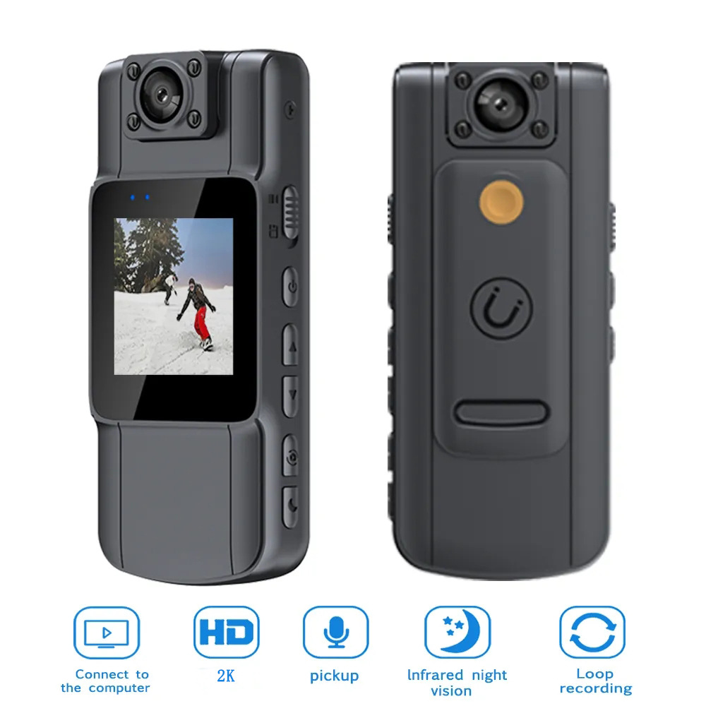 2kwifi/1080p portable back clip camera infrared camera HD night vision law enforcement recorder L11