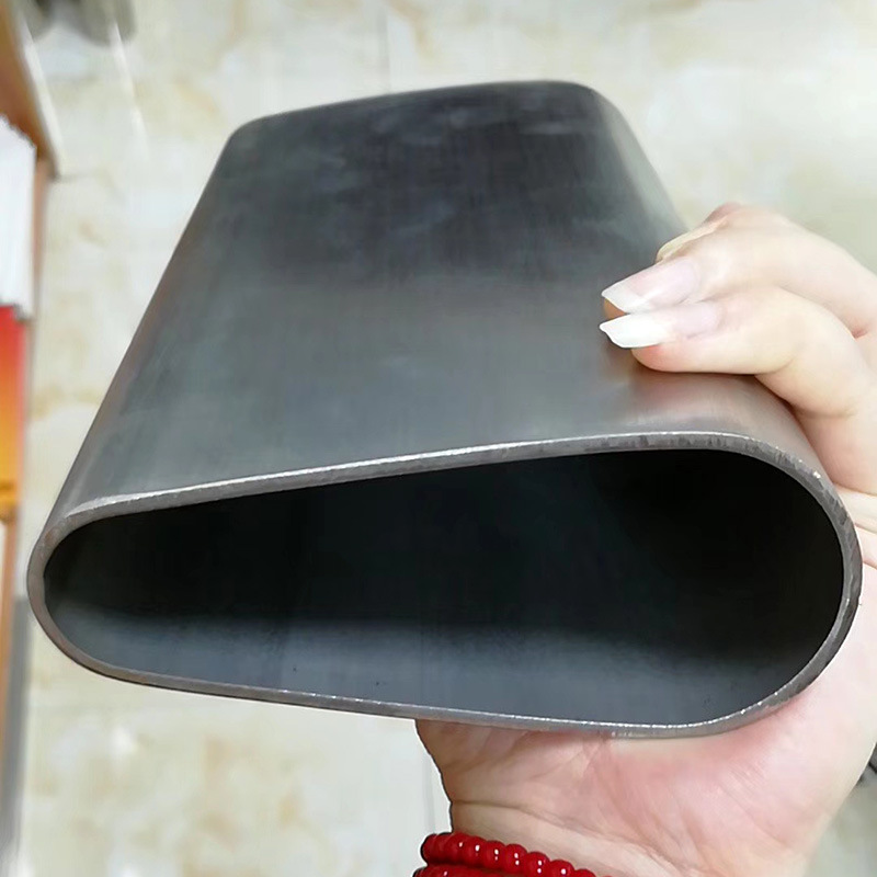 Guangdong 304 Stainless Steel Special-Shaped Tubes, Special-Shaped Stainless Steel Tubes, 201 Stainless Steel Oval Steel Pipes Bending Processing