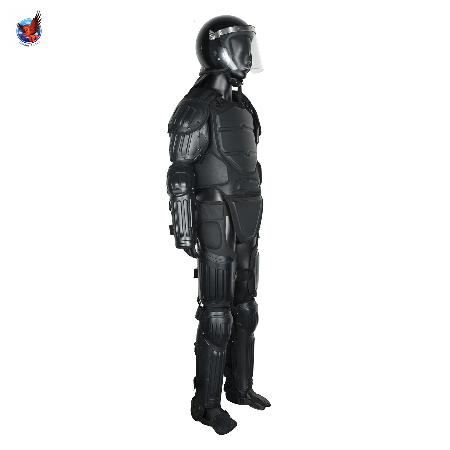 Mengma Produces Factory Direct Sales Black Anti-Fire Retardant Protective Clothing Riot Control Clothing Law Enforcement Duty Suit