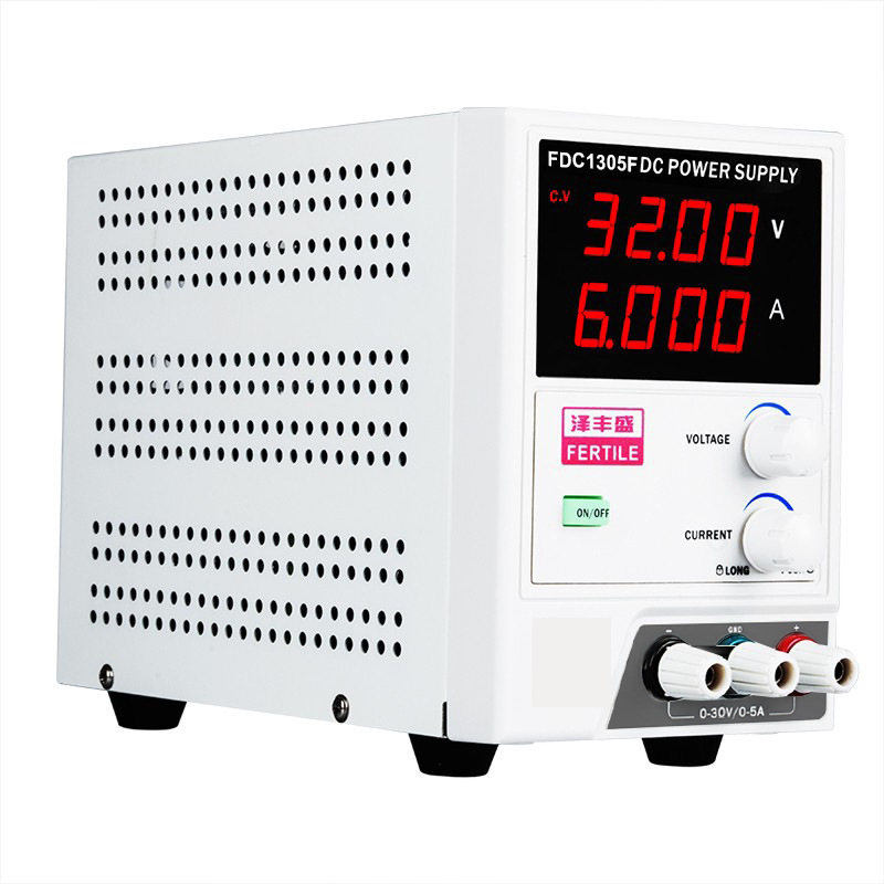 Customized Fdc1305F High-Power Dc Regulated High-Precision Electroplating Repair Adjustable Power Supply 30V5A Constant Current Source
