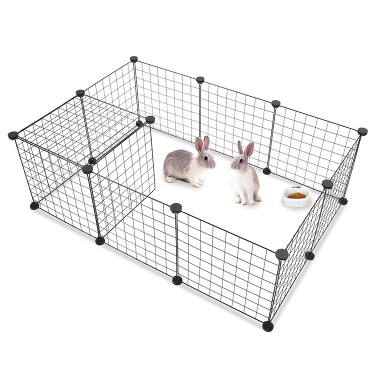Factory Direct Sales Pet Fence Iron Mesh Cat Cage Dog Cage Cat Villa Wire Mesh Buckle Accessories