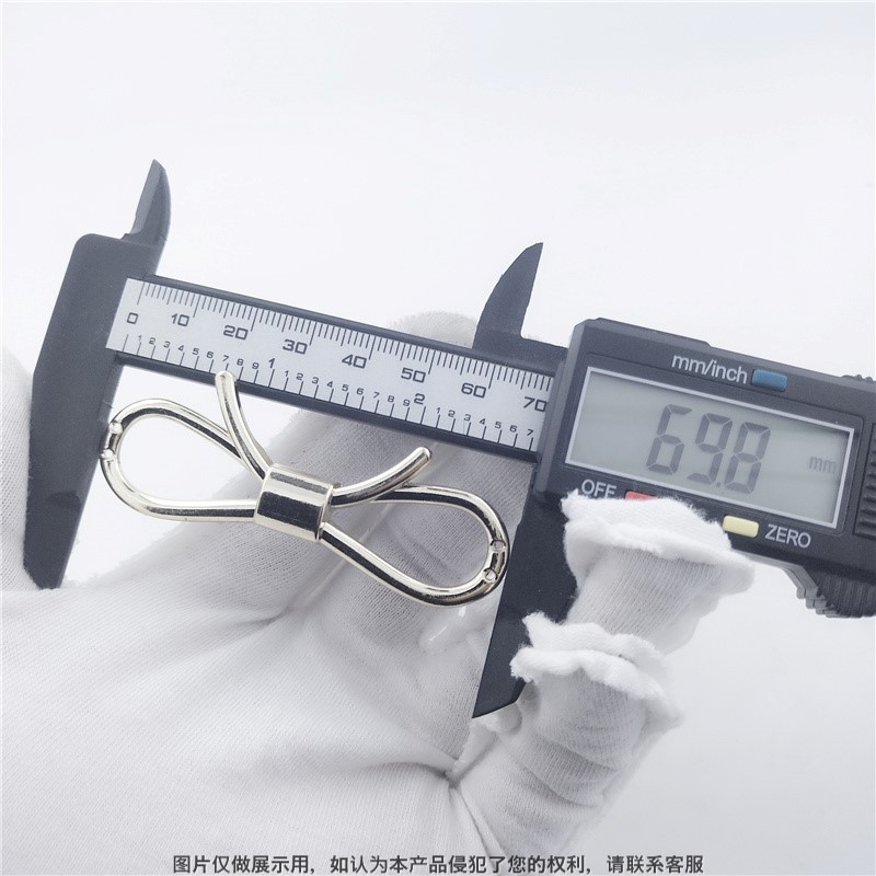 Metal Fashion Shoe Buckle Hardware Processing Factory Philippines Shoe Alloy Decorative Buckle Rope Knot Decorative Shoe Flower Production