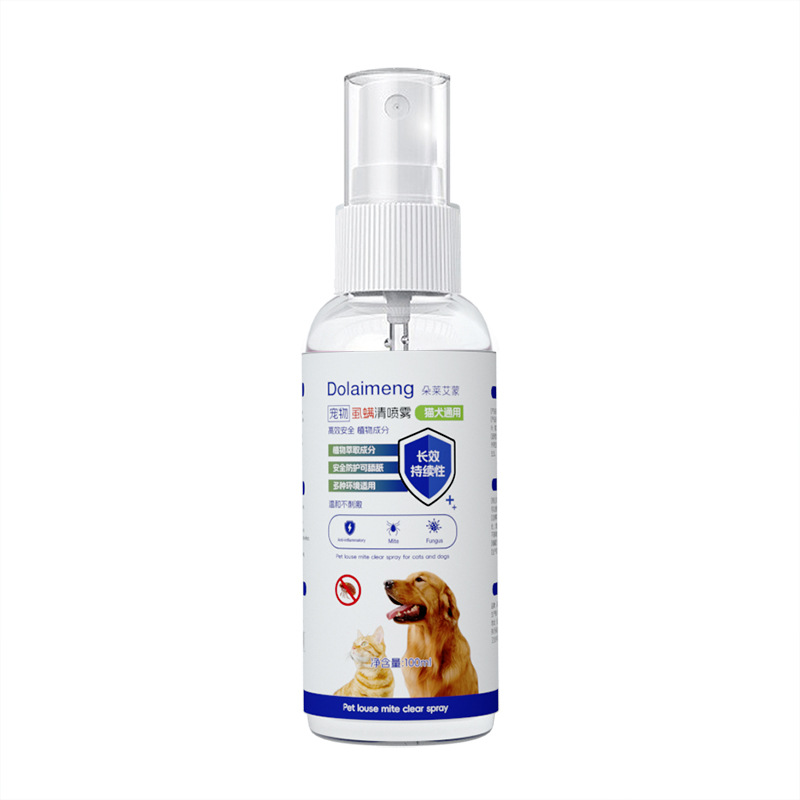 Pet Environment Cleaning Spray Pet Care Spray External Spray Cat and Dog Anti-Dissue Care Solution
