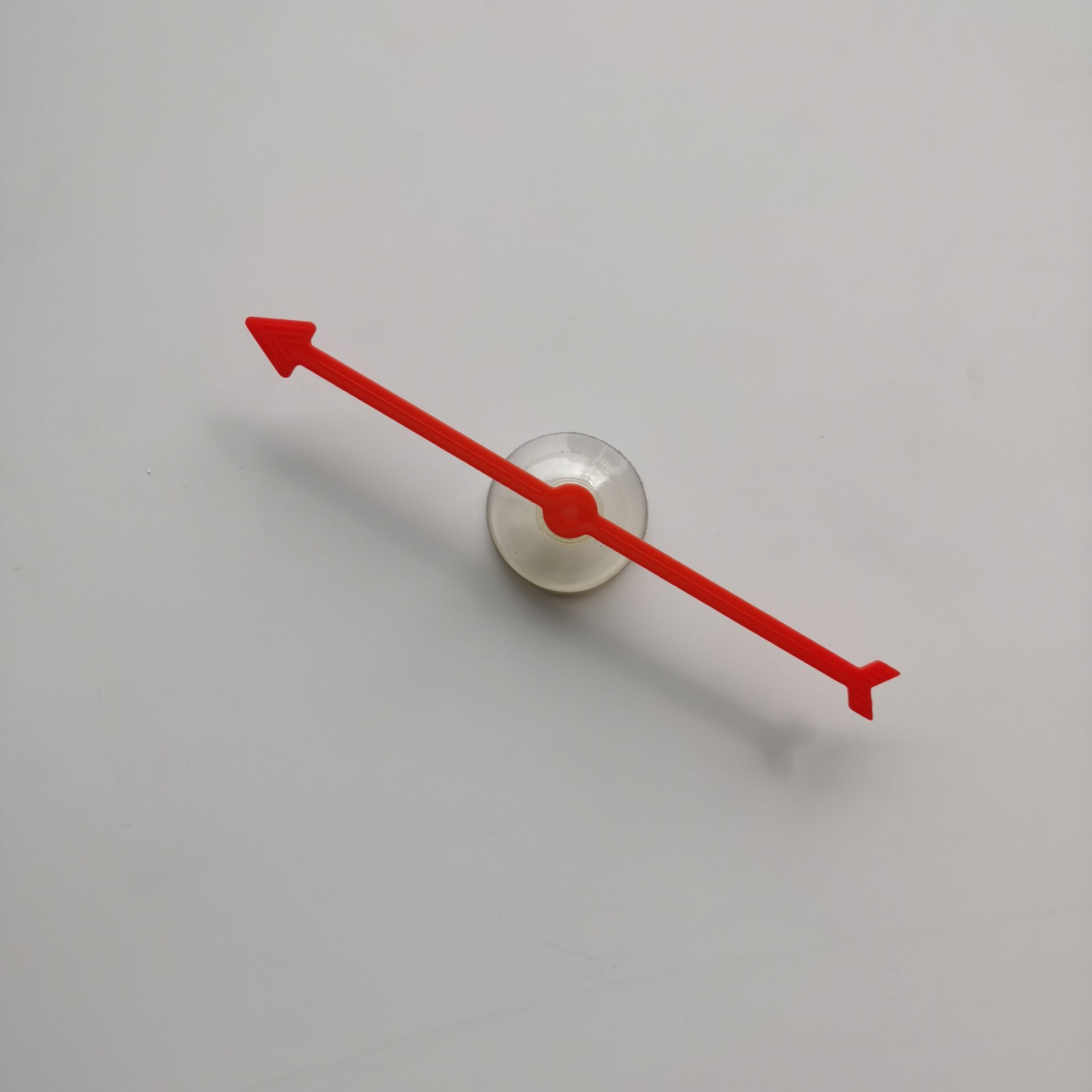 Interactive Turntable Plastic Rotating Arrow Toy Suction Cup 10cm Pointer Plastic Science and Education Board Game Accessories Parent-Child Interaction