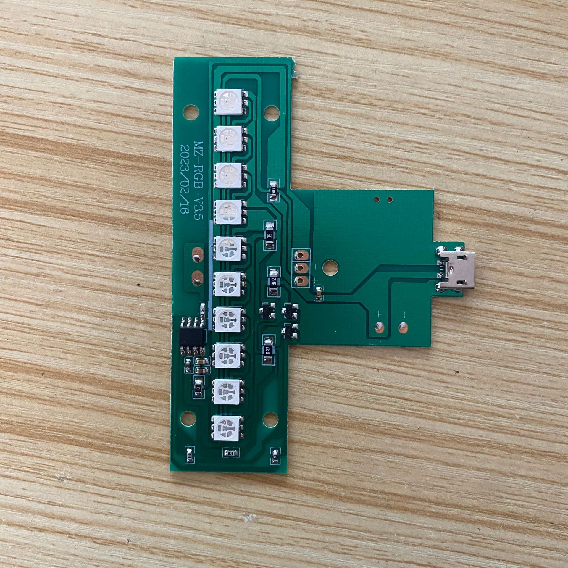 3D ночник с пультом, цветная лампа, USB 5V, сенсор, аксессуары для платы управления