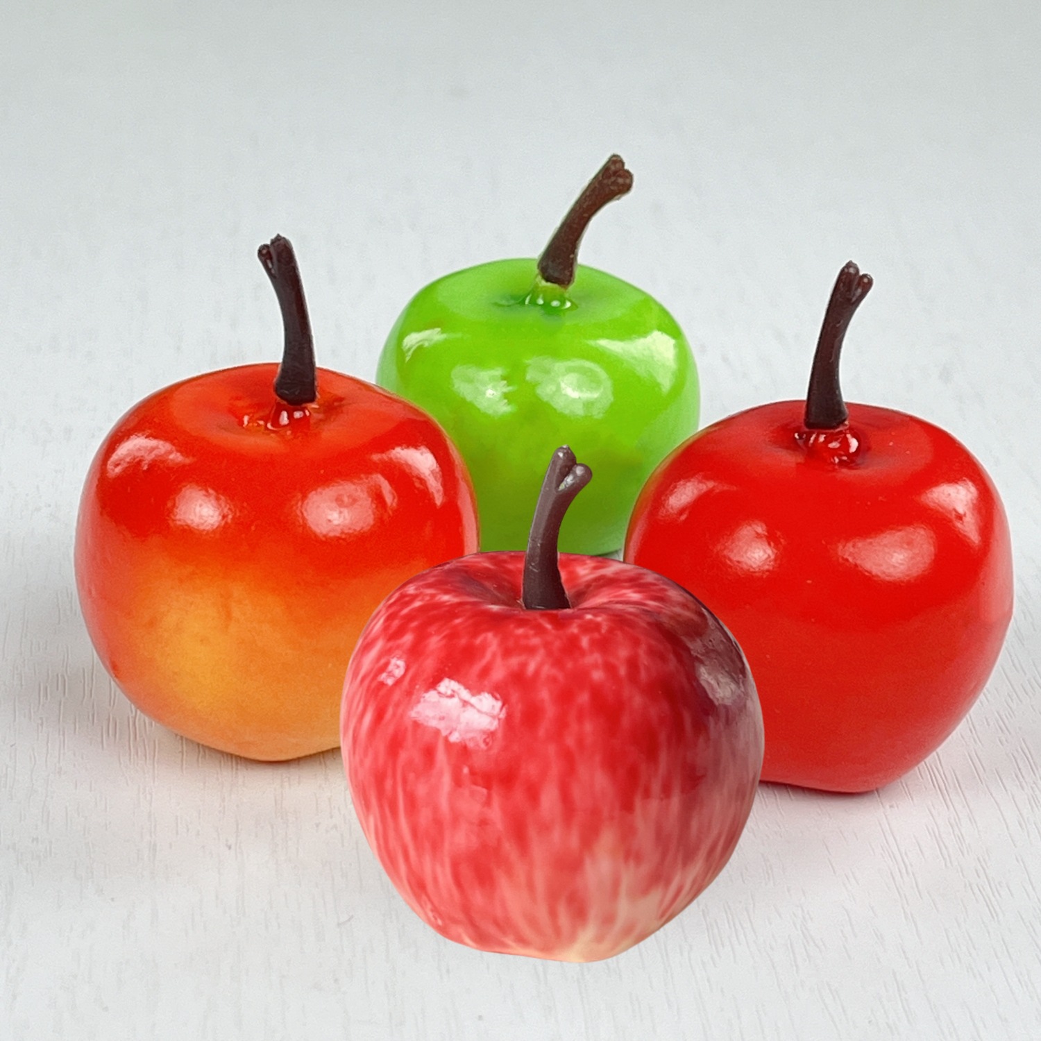 Заводская симуляция маленького яблока пенопластовая мини-фруктовая поддельная фруктовая модель для домашнего декора реквизиты для фотосъемки