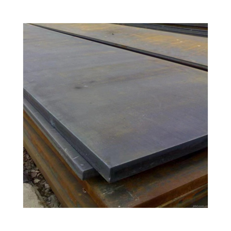 Shandong Spot Steel Plate Q235B Medium Thick Iron Plate Anti-Skid Pattern Plate Open Flat Plate Medium Thick Plate Hot Rolled Steel Plate