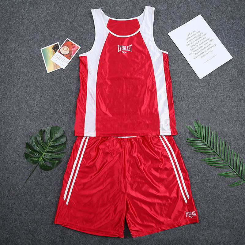 Boxing Suit Adult Children Muay Thai Fighting Competition Training suit Can Be Customized Style Plus LOGO