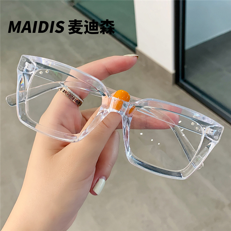 Jett Amazon Hot Box flat glasses fashion glasses frame manufacturers wholesale foreign trade anti-blue glasses