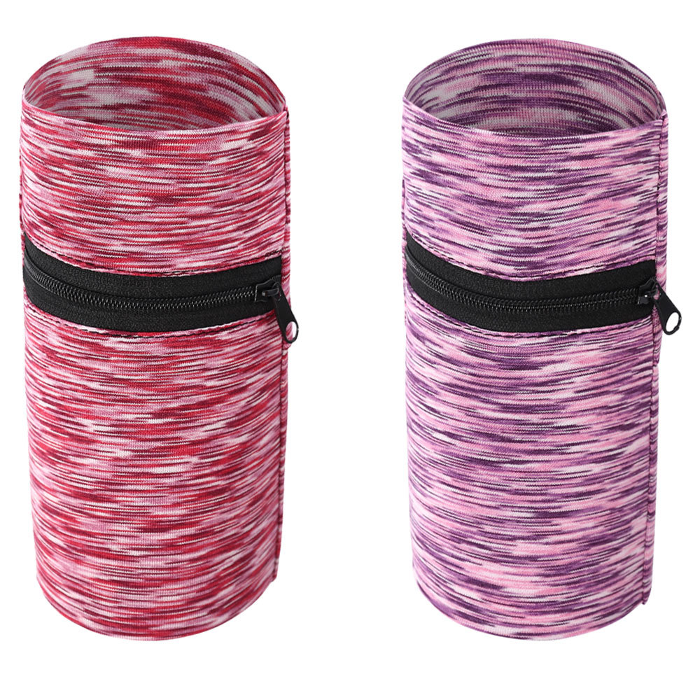 Spring and Summer New Sports Arm Bag Outdoor Running Fitness Wrist Bag Zipper Design Quick-Drying Ice Silk Arm Bag