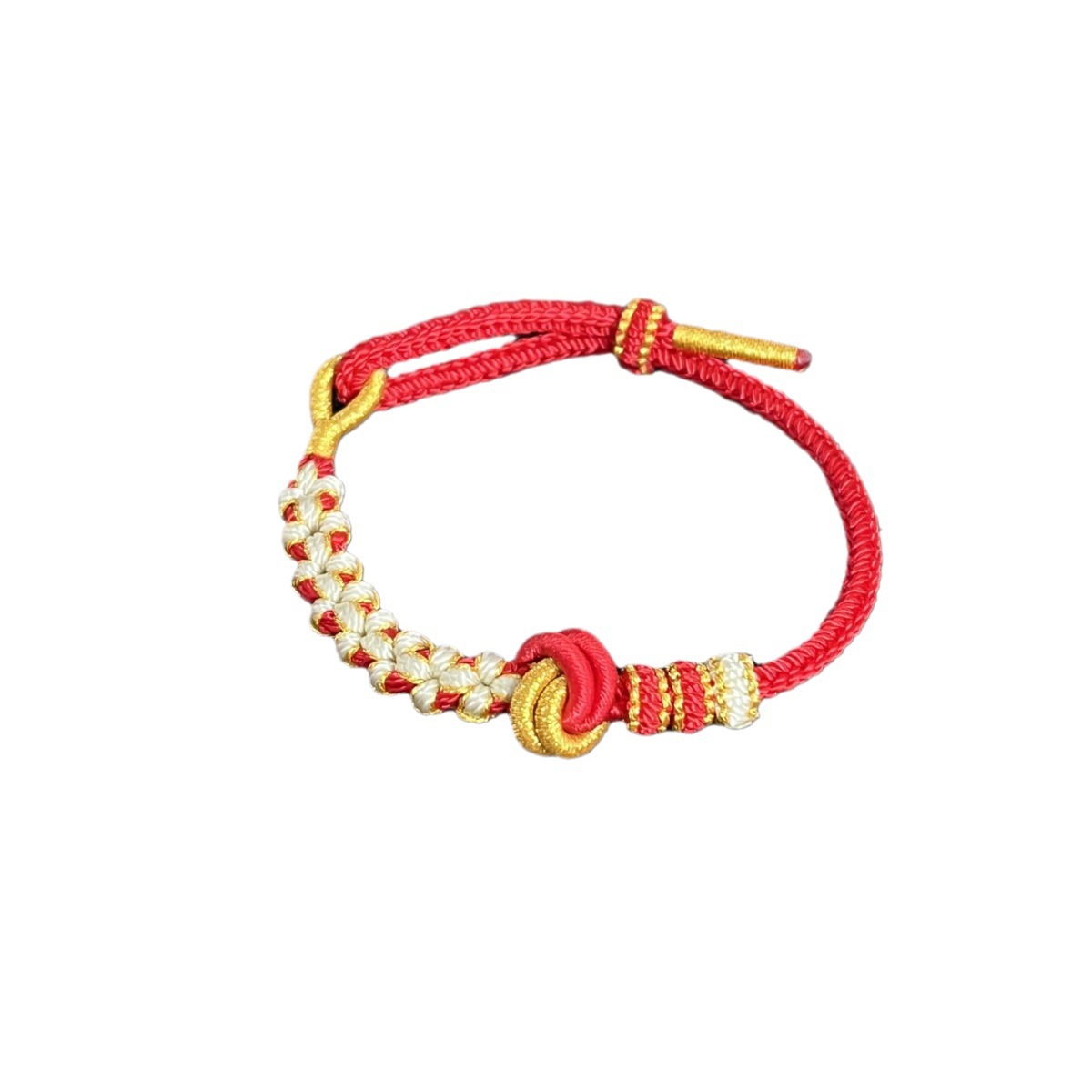 To figure hand-woven all kinds of bracelet necklace peach knot Wenchang knot concentric knot dimple knot braided rope