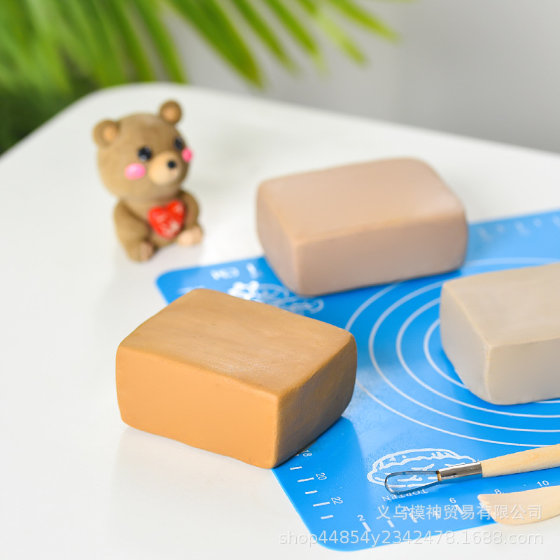 Clay Clay Jingdezhen clay wholesale porcelain clay high white clay purple sand sculpture children's handmade diy baking-free Clay