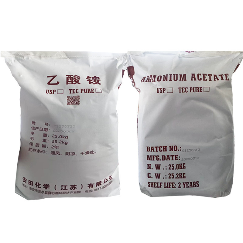 Ammonium Acetate, Pharmaceutical Grade, Ammonium Acetate, Industrial Grade, Anhydrous Solution, Liquid, Food Grade